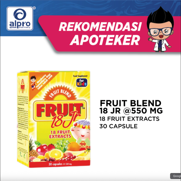 Fruit Blend 18Jr @550Mg 30Capsul